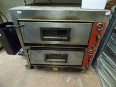 *Two Deck Electric Pizza Oven