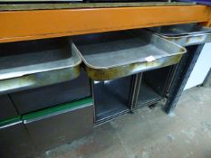 Four Aluminium Roasting Tins