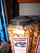 *Four Tubs of Kirklands Peanut Butter Pretzels