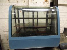 Counter Top Curve Glass Refrigerated Display Unit