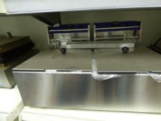 *Ace Catering Counter Top Two Compartment, Two Basket Fryer