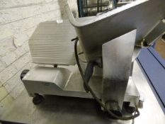 Polished Aluminium Meat Slicer (Single Phase)