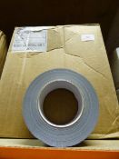 Box Containing 50mm Silver Gaffer Tape