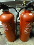 Two Water Fire Extinguishers