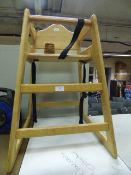 Beech High Seat Chair