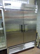 True Refrigeration Double Door Stainless Steel Refrigerator