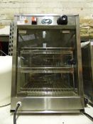 *Stainless Steel and Glass Counter Top Display Cabinet