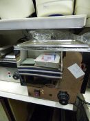 *Ace Catering Polished Chrome Two Bot Bain Marie