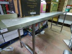Stainless Steel Preparation Table