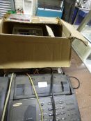 Samsung Fax Machine and a Cheque Line Digital Reader