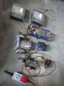 Mixed lot Comprising of Floodlights, Pumps, Etc