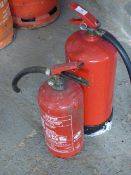 Two Fire Extinguishers