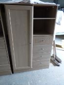 Tall Boy Unit in Light Maple Finish