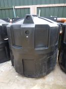 Large Capacity Water Storage Tank - Approx 6ft High 8ft Diameter 8540 Litres