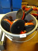 *Bucket Containing Suction Cups Axe, Etc