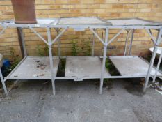 Aluminium Greenhouse Staging