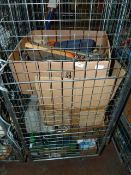 Trolley Containing a Mixed Vintage and Modern Tools