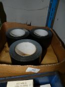 Box Containing Seven Rolls of Black Gaffer Tape