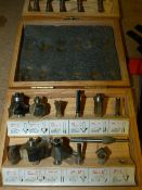 Set of Twelve Router Bits