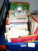 Box Containing Assorted Mr Men Books and Other Children's Novels