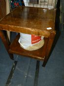 Deco Oak Two Tier Trolley