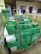 Pallet Containing a Large Quantity of Croquet Sets