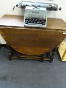 Oak Gate Legged Table