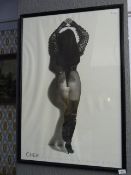 Framed Photograph of Cher
