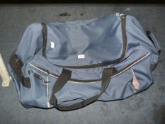Blue Holdall on Wheels