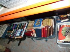 Large Collection of Paperback and Hardback Novels, Reference Books, Etc