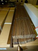 *Twenty Four 25mm Basswood Venetian Blinds 76.5cm by 107cm