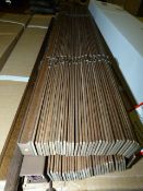 *Twenty Four 25mm Basswood Venetian Blinds Size; 76.5cm by 107cm