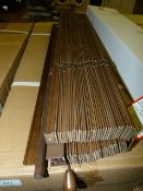 *Twenty Four 25mm Basswood Venetian Blinds 76.5cm by 107cm