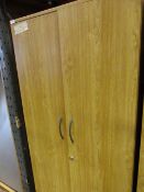 6' Stationery Cabinet in Light Oak Finish