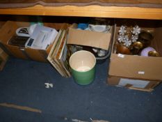 Assorted Boxes of Bric-a-Brac, Kitchenalia, Etc