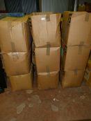 *Nine Boxes of Gray Plastic Unit Feat