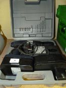 Budget Cordless Drill with Carry Case, Spare Battery and Charger