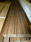 *Twenty Four 25mm Basswood Venetian Blinds Size; 76.5cm by 107cm