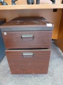 Stand Alone Two Drawer Pedestal