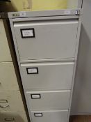 *Light Gray Four Drawer Foolscap Filing Cabinet