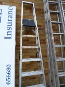 *Pair of 7 Tread Aluminium Platform Steps