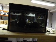 Chimney Free Electric Fire in Darkwood Surround