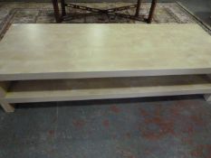 Ikea Rectangular Occasional Table with Undershelf