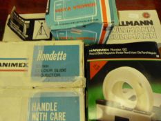 Hanimex Slide Projector, Tripod, Viewer, Etc