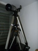 Two Telescopes on Tripods