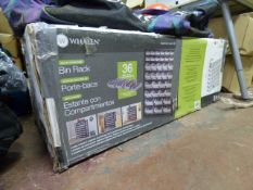 Multi Purpose Bin Rack