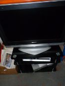 Panasonic Flatscreen TV with DVD player, Video PLayer and Stand
