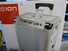 *Ion Block Rocker Portable Speaker with Bluetooth Connectivity