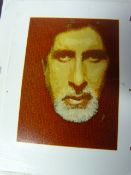 Original Painting in Acrylic by JC of Amitabh Bachchan