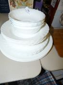 New White Dinner Service